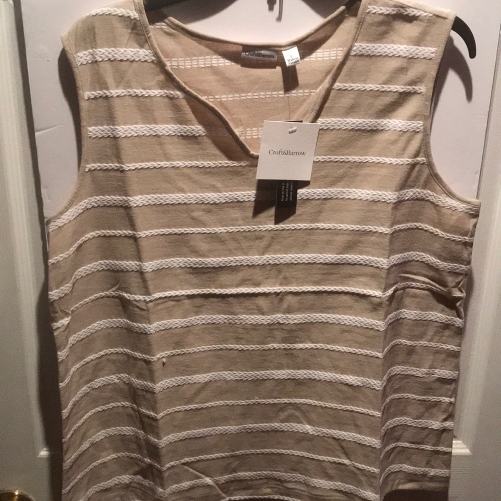 Croft&Barrow Tank Size Large